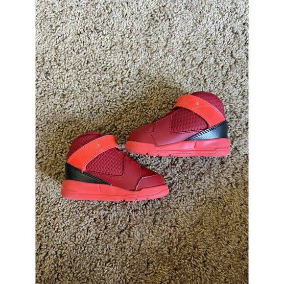 Nike Jordan, Air Incline, Red Black, Synthetic, Baby Toddler Sneaker Shoes - Picture 5 of 7